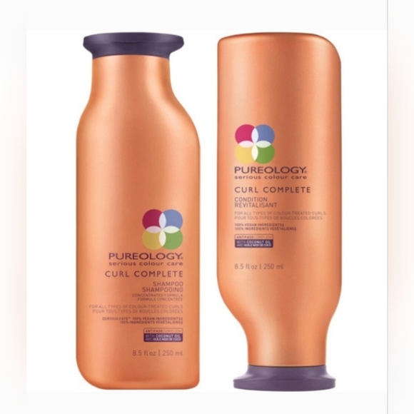 Pureology Curl Complete Shampoo & Conditioner ~New ☆Discontinued, Rare, HTF☆ - Picture 3 of 3